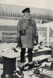 Sir Sydney Fremantle, pictured on Northern Patrol in 1917.