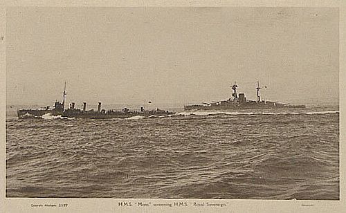 HMS Mons_01 Scapaflow 1919 The Big Scuttle