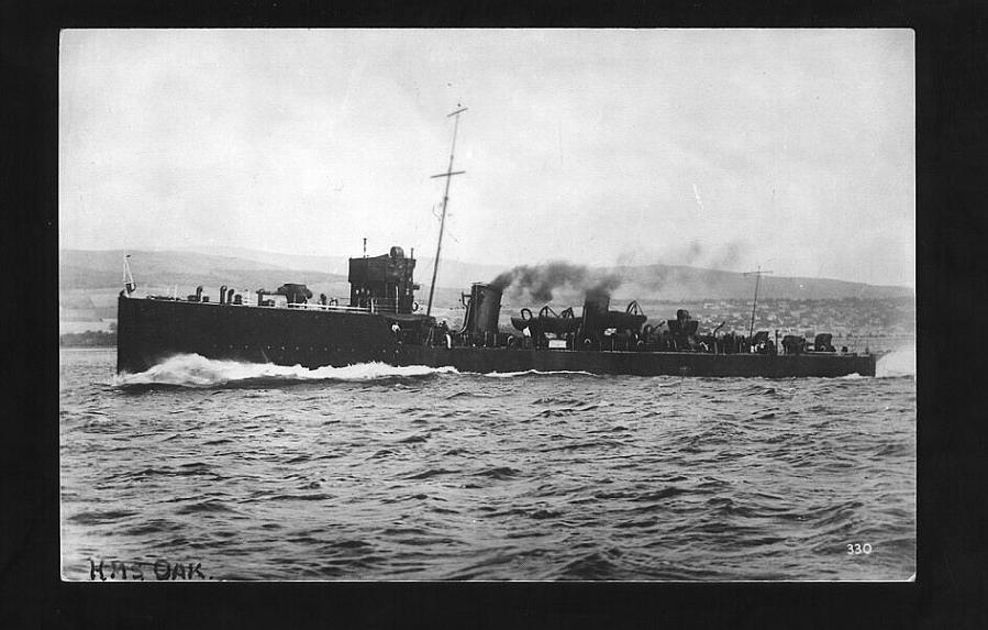 HMS Oak Scapaflow 1919 The Big Scuttle
