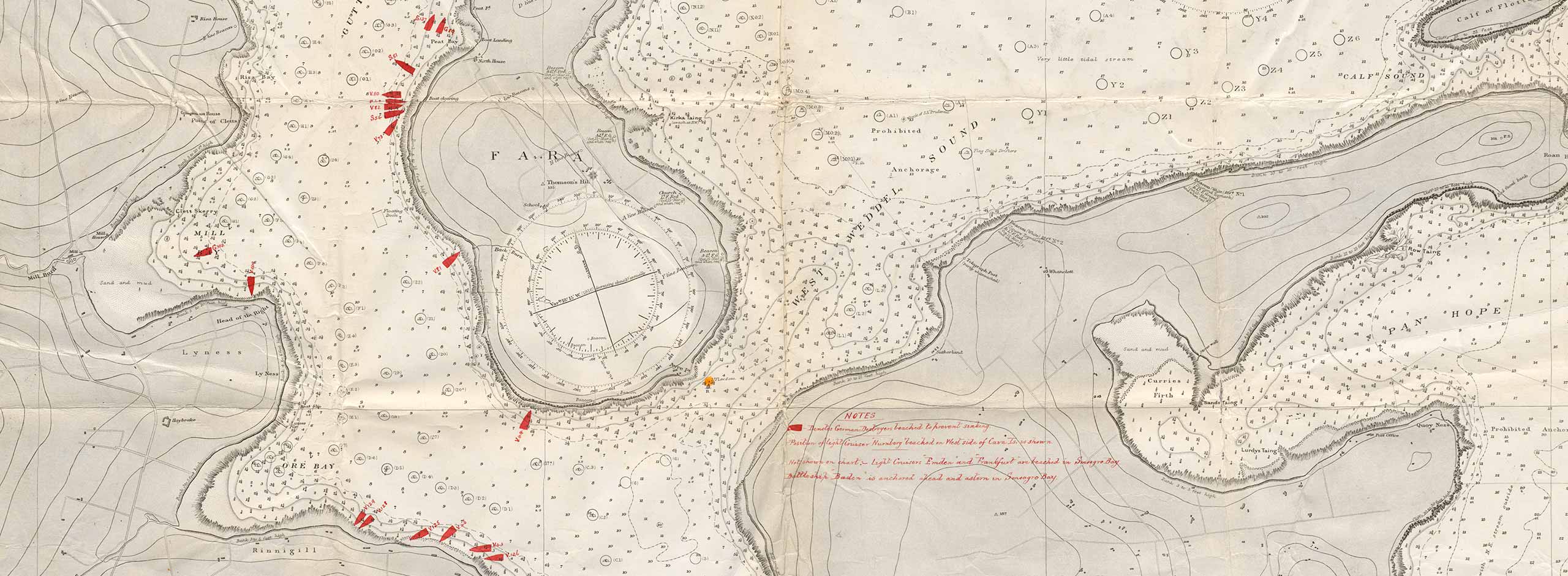 THE SCUTTLING OF THE GERMAN FLEET IN SCAPA FLOW